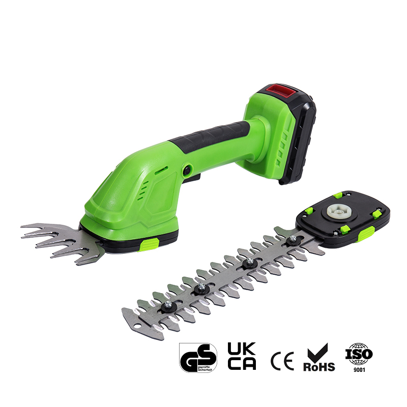 MHT-20LTD 2-in-1 sähköinen ruohonleikkuri 20 V johdoton pensasleikkuri akulla ja laturilla